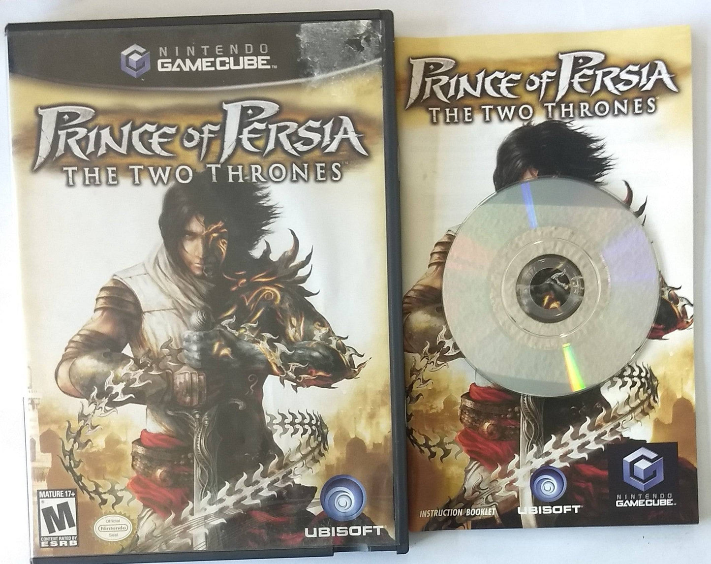 PRINCE OF PERSIA: THE TWO THRONES (NINTENDO GAMECUBE NGC) - jeux video game-x