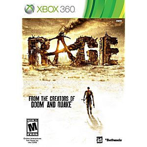 RAGE (XBOX 360 X360) - jeux video game-x