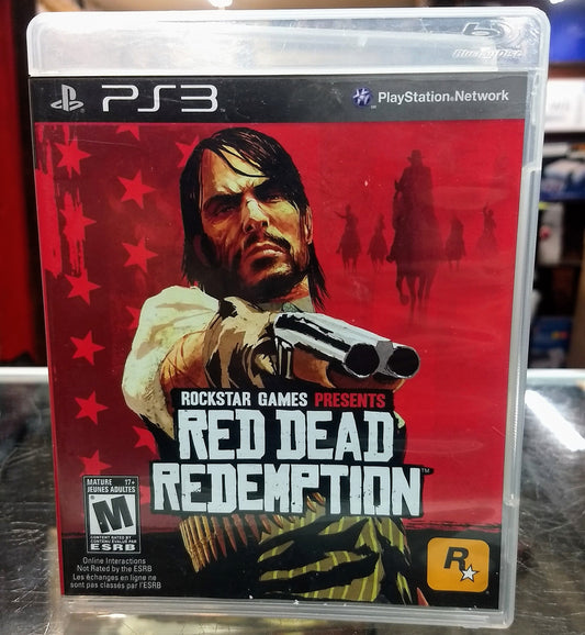 RED DEAD REDEMPTION PLAYSTATION 3 PS3 - jeux video game-x