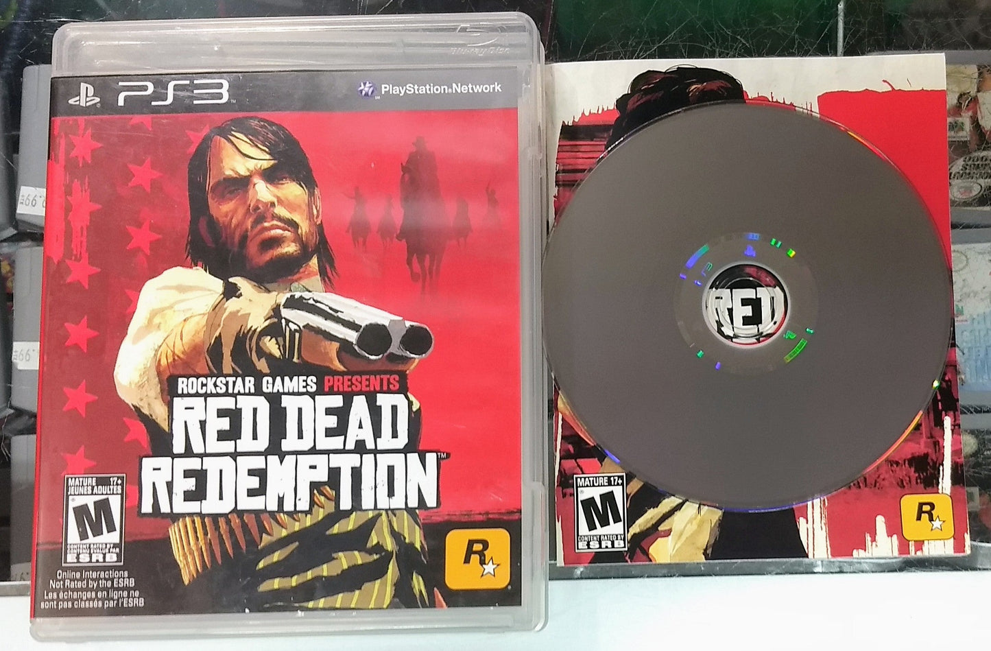 RED DEAD REDEMPTION PLAYSTATION 3 PS3 - jeux video game-x