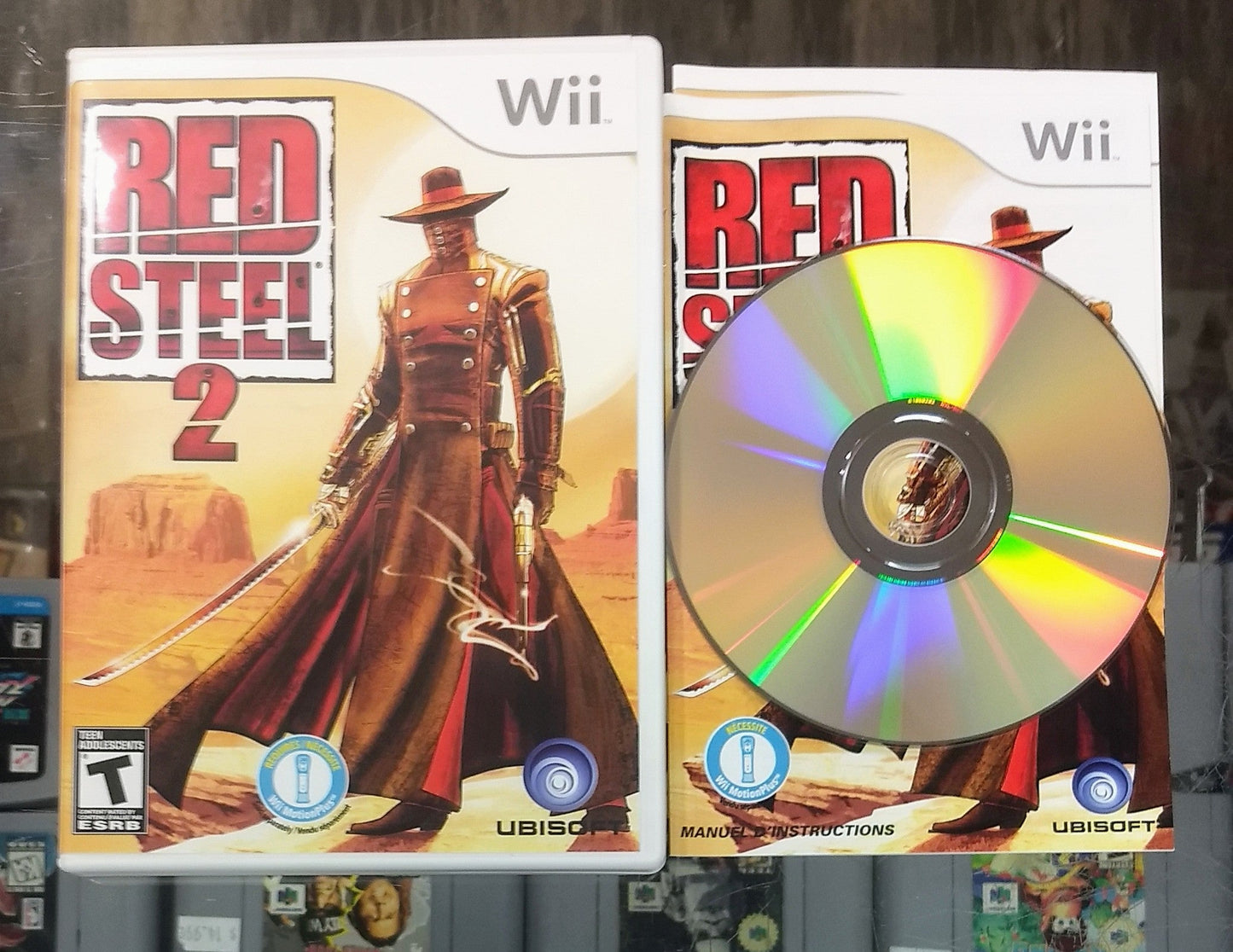 RED STEEL 2 NINTENDO WII - jeux video game-x