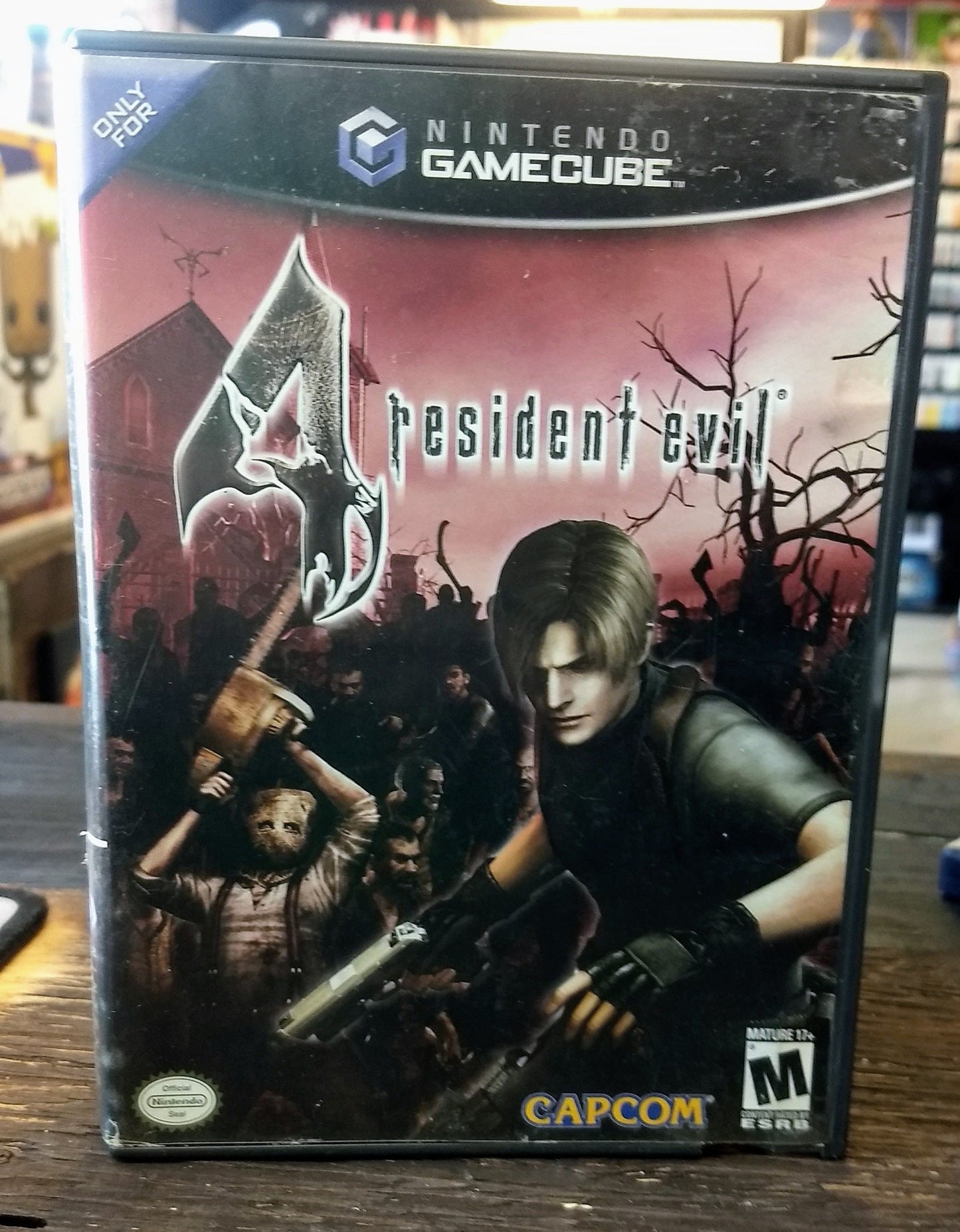 RESIDENT EVIL 4 (NINTENDO GAMECUBE NGC) - jeux video game-x