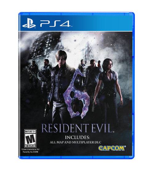 RESIDENT EVIL 6 (PLAYSTATION 4 PS4) - jeux video game-x