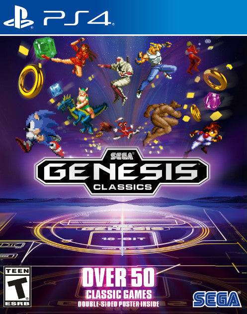 SEGA GENESIS CLASSICS (PLAYSTATION 4 PS4) - jeux video game-x