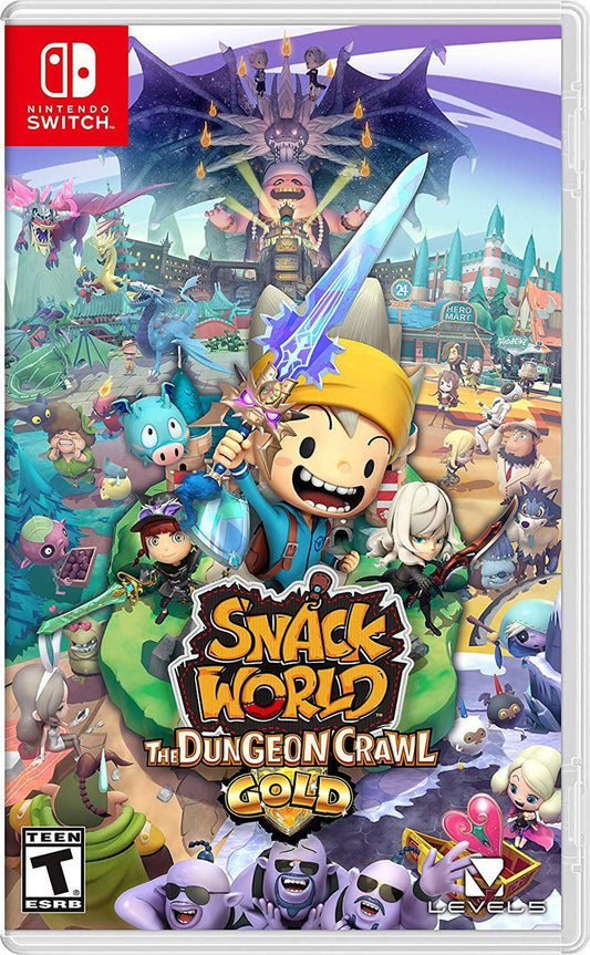 SNACK WORLD: THE DUNGEON CRAWL GOLD NINTENDO SWITCH - jeux video game-x