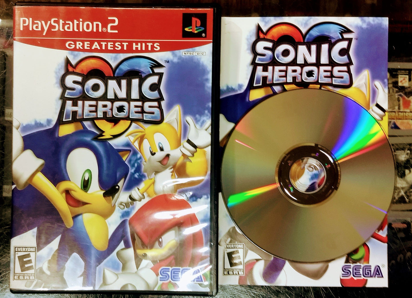 SONIC HEROES GREATEST HITS (PLAYSTATION 2 PS2) - jeux video game-x