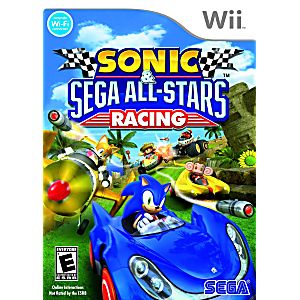 SONIC & SEGA ALL-STARS RACING (NINTENDO WII) - jeux video game-x