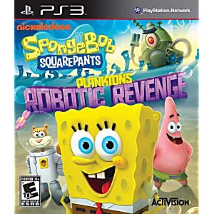 SPONGEBOB SQUAREPANTS: PLANKTON'S ROBOTIC REVENGE (PLAYSTATION 3 PS3) - jeux video game-x