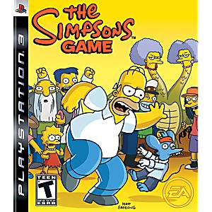 THE SIMPSONS GAME (PLAYSTATION 3 PS3) - jeux video game-x