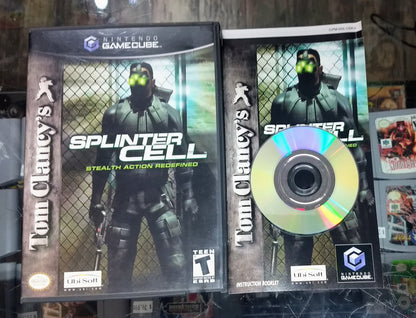 TOM CLANCY'S SPLINTER CELL NINTENDO GAMECUBE NGC - jeux video game-x