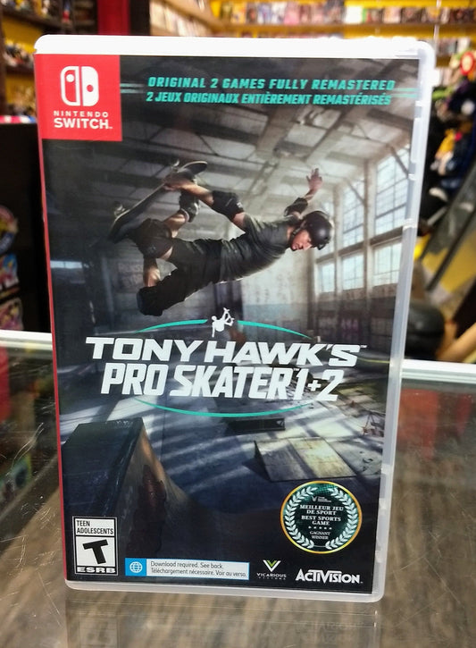 TONY HAWK'S PRO SKATER THPS 1+2 (NINTENDO SWITCH) - jeux video game-x