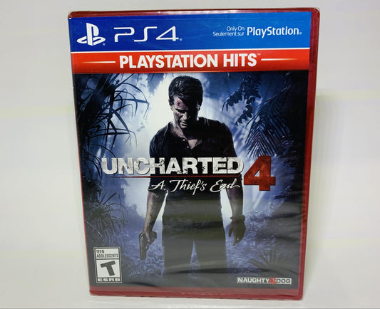 UNCHARTED 4 A THIEF'S END playstation hits PLAYSTATION 4 PS4 - jeux video game-x