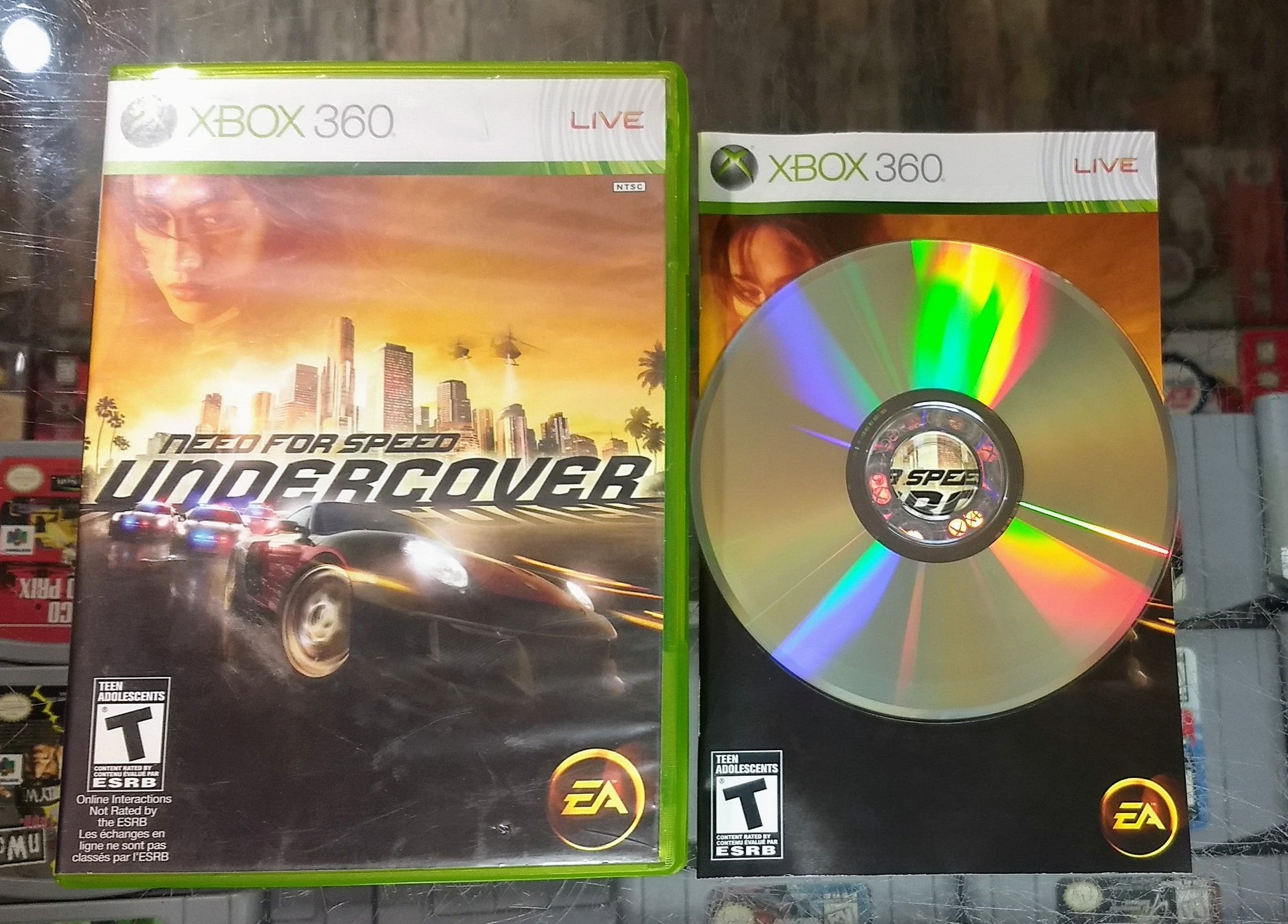 NEED FOR SPEED NFS UNDERCOVER (XBOX 360 X360) - jeux video game-x