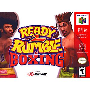 READY 2 RUMBLE BOXING (NINTENDO 64 N64) - jeux video game-x