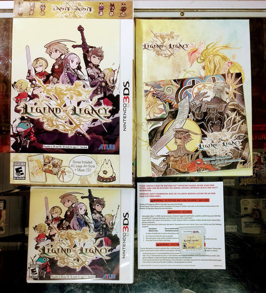 LEGEND OF LEGACY LAUNCH EDITION NINTENDO 3DS - jeux video game-x
