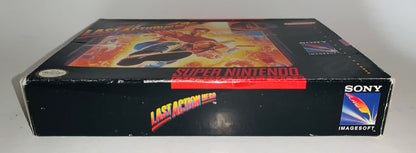 LAST ACTION HERO EN BOITE SUPER NINTENDO SNES - jeux video game-x