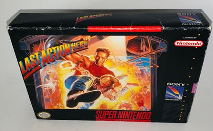 LAST ACTION HERO EN BOITE SUPER NINTENDO SNES - jeux video game-x