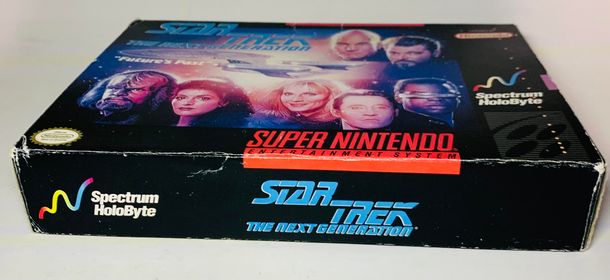 STAR TREK THE NEXT GENERATION EN BOITE SUPER NINTENDO SNES - jeux video game-x