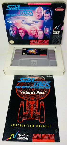 STAR TREK THE NEXT GENERATION EN BOITE SUPER NINTENDO SNES - jeux video game-x