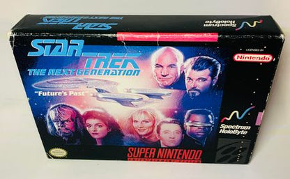 STAR TREK THE NEXT GENERATION EN BOITE SUPER NINTENDO SNES - jeux video game-x