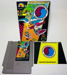 TOWN & COUNTRY SURF DESIGNS: WOOD AND WATER RAGE EN BOITE NINTENDO NES - jeux video game-x