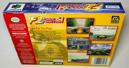 F1 POLE POSITION 64 EN BOITE NINTENDO 64 - jeux video game-x