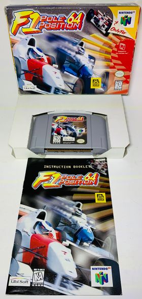 F1 POLE POSITION 64 EN BOITE NINTENDO 64 - jeux video game-x