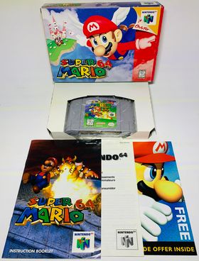 SUPER MARIO 64 EN BOITE NINTENDO 64 N64 - jeux video game-x