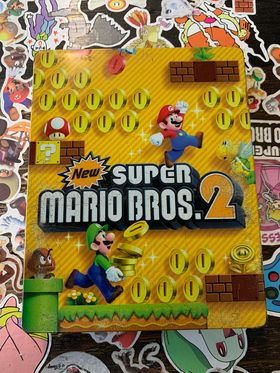 NEW SUPER MARIO BROS 2 STEELBOOK (NINTENDO 3DS) - jeux video game-x