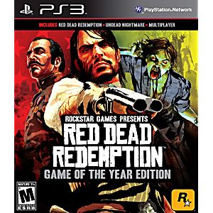 RED DEAD REDEMPTION GAME OF THE YEAR GOTY (PLAYSTATION 3 PS3) - jeux video game-x