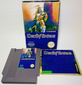 DEADLY TOWERS EN BOITE NINTENDO NES - jeux video game-x