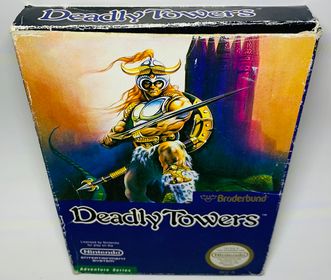 DEADLY TOWERS EN BOITE NINTENDO NES - jeux video game-x