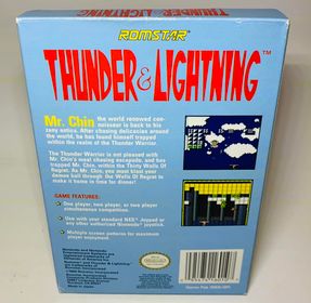 THUNDER AND LIGHTNING EN BOITE NINTENDO NES - jeux video game-x