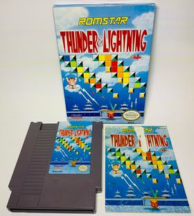 THUNDER AND LIGHTNING EN BOITE NINTENDO NES - jeux video game-x