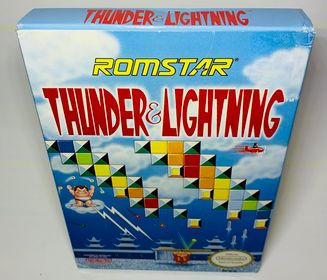 THUNDER AND LIGHTNING EN BOITE NINTENDO NES - jeux video game-x