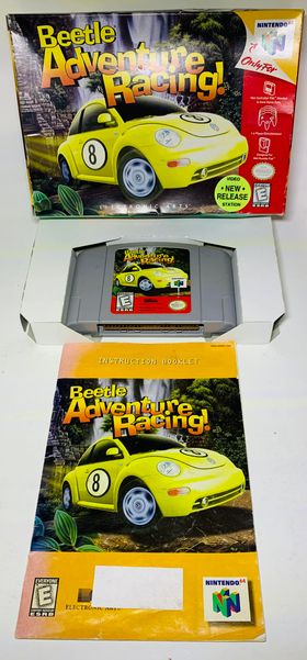 BEETLE ADVENTURE RACING EN BOITE NINTENDO 64 N64 - jeux video game-x