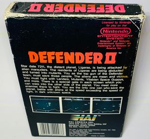 DEFENDER II 2 EN BOITE NINTENDO NES - jeux video game-x