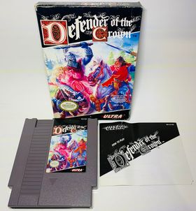 DEFENDER OF THE CROWN EN BOITE NINTENDO NES - jeux video game-x