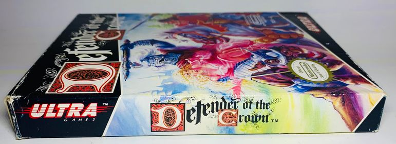 DEFENDER OF THE CROWN EN BOITE NINTENDO NES - jeux video game-x