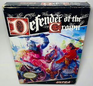 DEFENDER OF THE CROWN EN BOITE NINTENDO NES - jeux video game-x