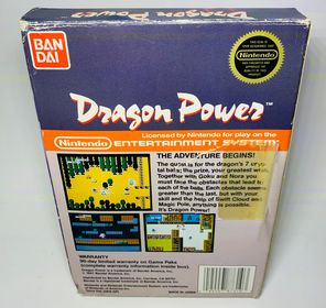 DRAGON POWER EN BOITE NINTENDO NES - jeux video game-x