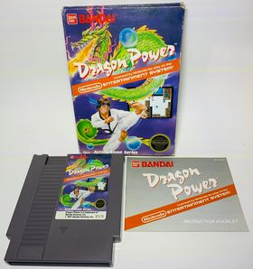 DRAGON POWER EN BOITE NINTENDO NES - jeux video game-x