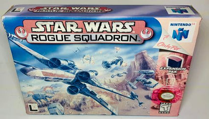 STAR WARS ROGUE SQUADRON EN BOITE NINTENDO 64 N64 - jeux video game-x