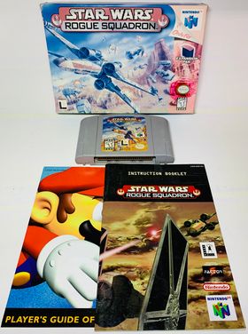 STAR WARS ROGUE SQUADRON EN BOITE NINTENDO 64 N64 - jeux video game-x