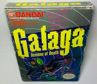 GALAGA DEMONS OF DEATH EN BOITE NINTENDO NES - jeux video game-x