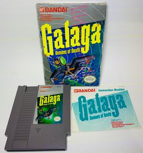 GALAGA DEMONS OF DEATH EN BOITE NINTENDO NES - jeux video game-x