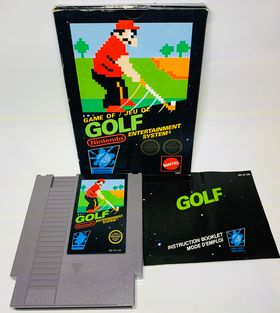 GOLF MATTEL EN BOITE NINTENDO NES - jeux video game-x