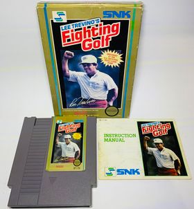 LEE TRAVINO FIGHTING GOLF EN BOITE NINTENDO NES - jeux video game-x