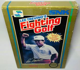 LEE TRAVINO FIGHTING GOLF EN BOITE NINTENDO NES - jeux video game-x