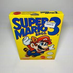 SUPER MARIO BROS 3 MATTEL EN BOITE NINTENDO NES - jeux video game-x